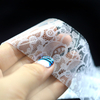 10 designs White Lace Nail Art Transfer Foil Sticker 