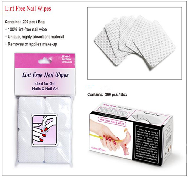 Lint Free Nail Wipes