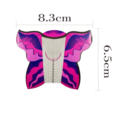 Butterfly Adhesive Nail Form