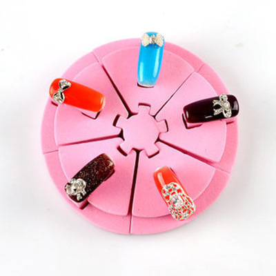 EVA Nail Art Tips Practice Stand Nail Tips Display Stand 