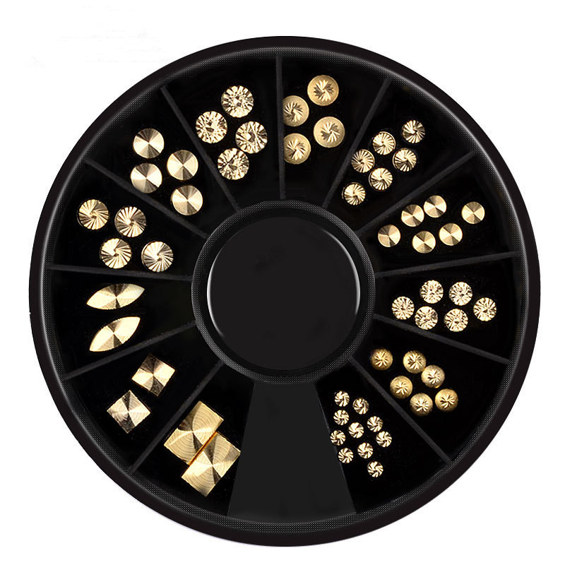 Rivet Metal Slice Decoration