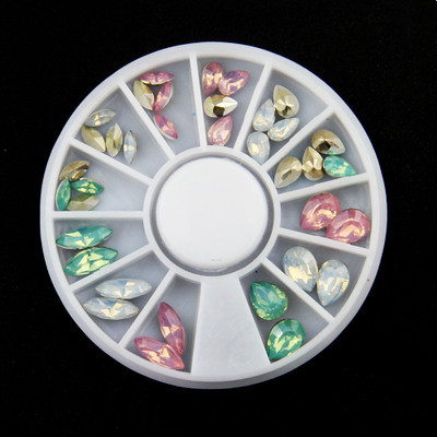 Horse Eyes Gem Marquise Crystal Glitter Rhinestone 