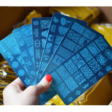 BC Series Metal Rectangle Nail Stamp Plate