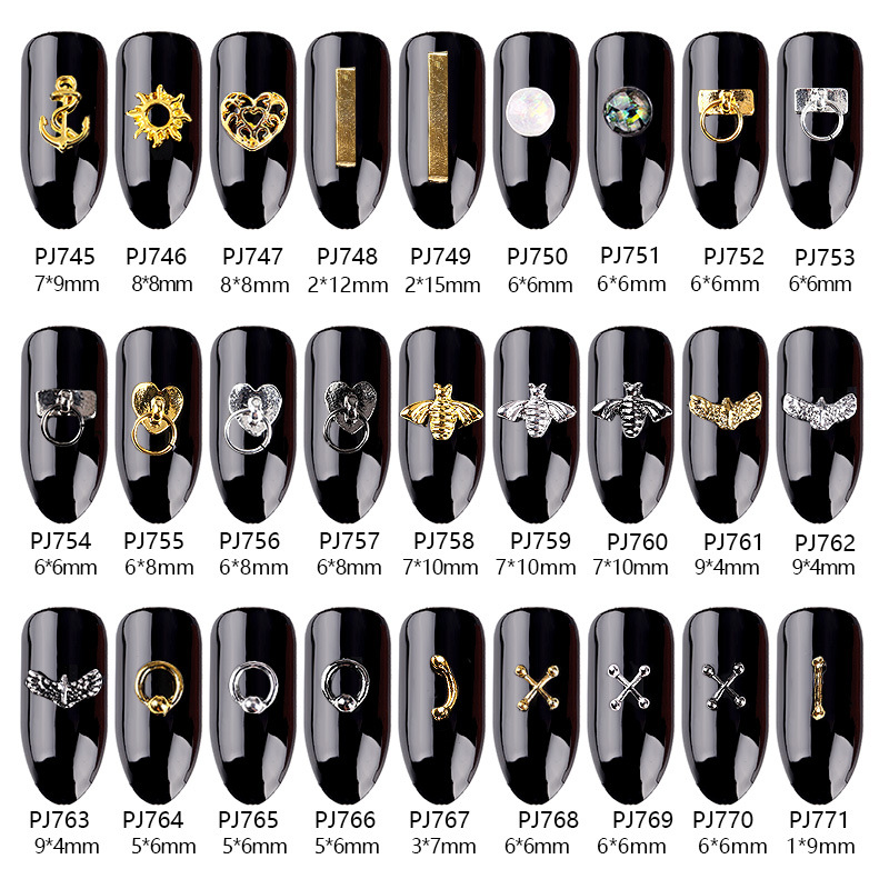 Different Shape Mini Copper Nail Decoration