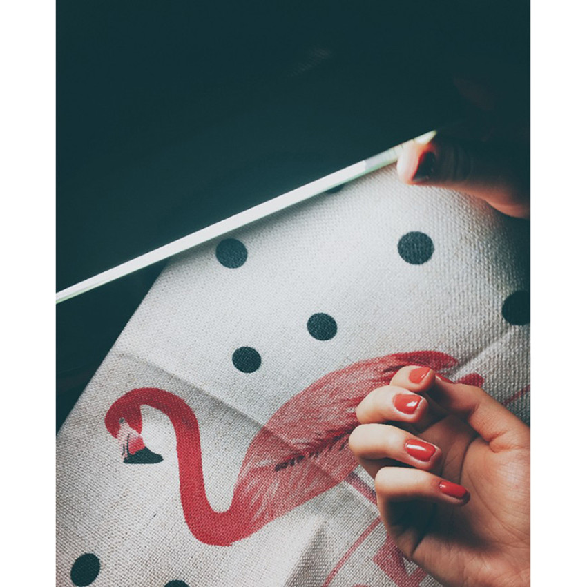 Nail Art Table Washabl Mat Linen Cloth Pad 