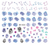 M+401-405 Star Feather constellation Water Nail Sticker 