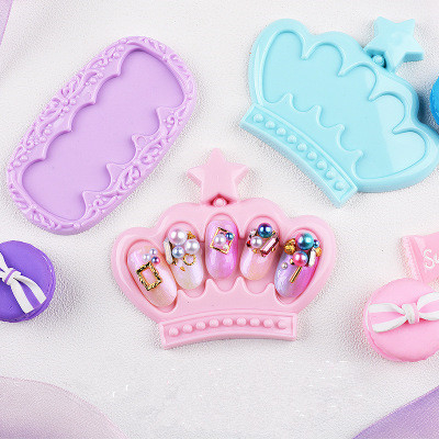 Nail Art Mini Fashionable Work Display Frame