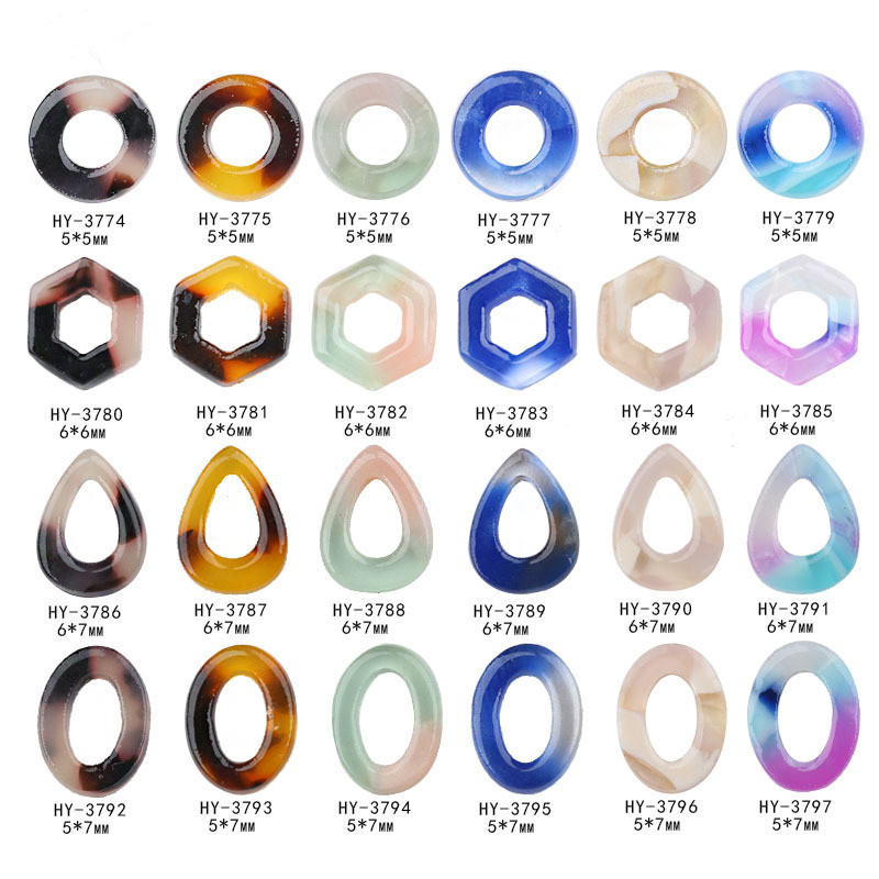 Bloom Amber Nail Art Decoration