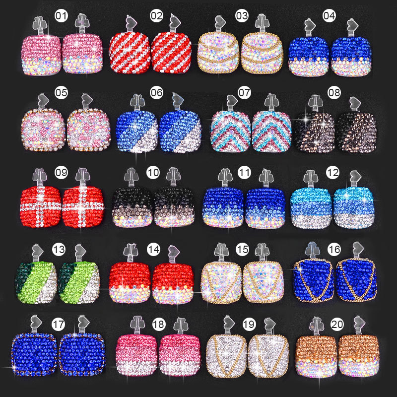 Pre-designed Nail Art Toe Tips