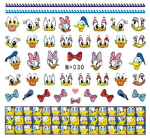 M+ Series Cartoon Water Nail Sticker 
