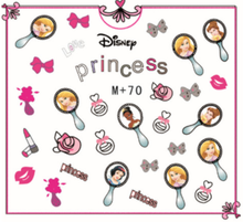 M+ Series Words And Music Water Nail Sticker 