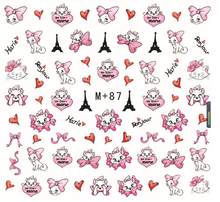 M+ Series Water Nail Sticker 