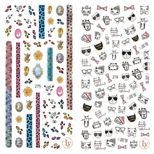 LY275-276 Thin 3D Nail Sticker