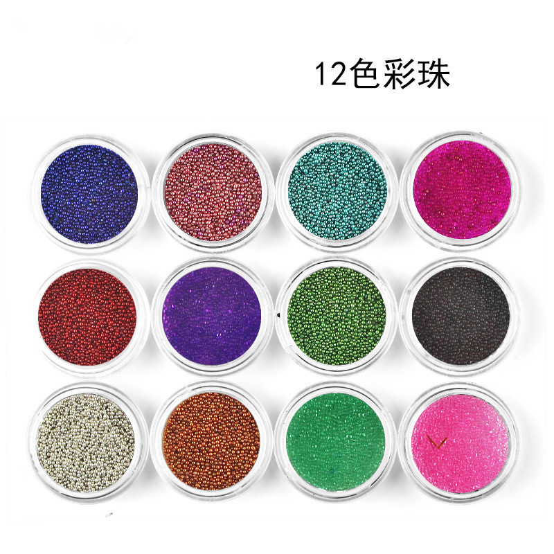 Colorful Nail Mini Beads