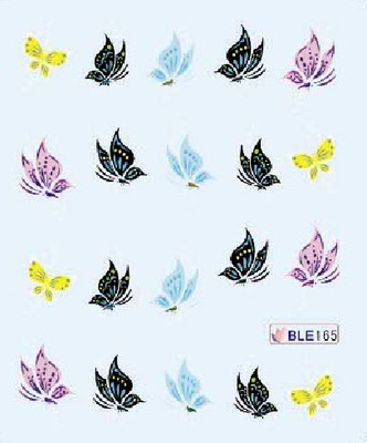 Flower Water Nail Sticker(small)