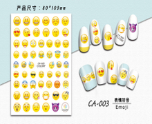 CA-003 3D Emoji Nail Art Sticker