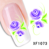 XF1073-1078 Flower Water Nail Sticker