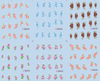 Flower Water Nail Sticker