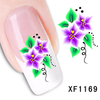 XF1169-1174 Flower Water Nail Sticker