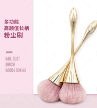 New Arrival Multifunctional Cosmetic Brush Long Handle Nail Dust Brush 