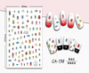 CA-198 3D Insect Nail Sticker