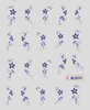 Flower Water Nail Sticker(small)