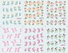 Flower Water Nail Sticker