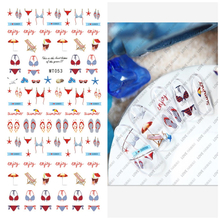 MT053 3D Bikini Nail Art Sticker
