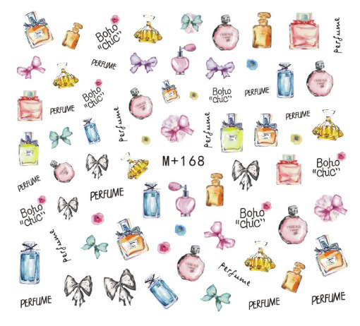 M+166-173 Water Nail Sticker 