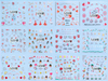TJ229-240 3D Silver Nail Art Sticker 