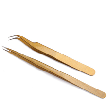 Stainless Steel Gold Nail Tweezers