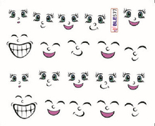 Cartoon Water Nail Sticker