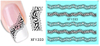 XF1331-1336 Water Nail Sticker