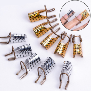aluminum Reusable Nail Form(5 pcs/set)