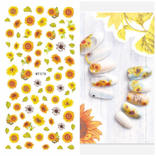 MT078 3D Flower Nail Art Sticker