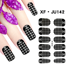 JU142 Full Cover Nail Polish Sticker 
