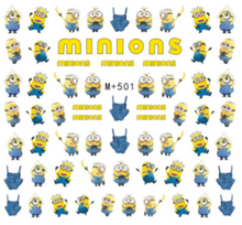 M+498-502 Cartoon Water Nail Sticker 