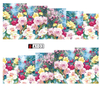 A103-108 Flower Water Nail Sticker