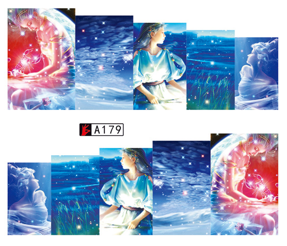 A175-180 Fashion Water Nail Sticker