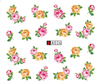 A025-030 Flower Water Nail Sticker