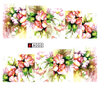 A049-054 Flower Water Nail Sticker