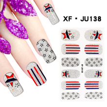 JU138 Full Cover Nail Polish Sticker 