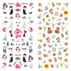 LY133-134 Thin 3D Women Nail Sticker