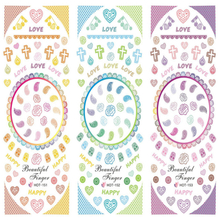 HOT151-153 Water Nail Sticker