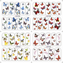 Butterfly Water Nail Sticker(Single Or 4 in 1)