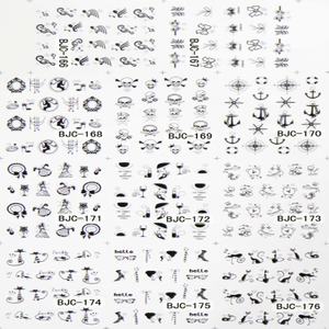 BJC Water Nail Sticker