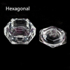 Hexagonal Glass Dappen Dish