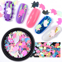 Mix Colors Unicorn Symphony Nail Sequins 