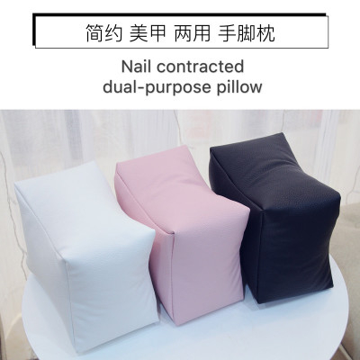 New Advanced PU Nail Art Cushion Dual Purpose Hand Pillow 