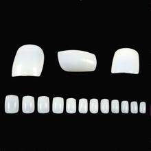 Short Square False Nail Tips